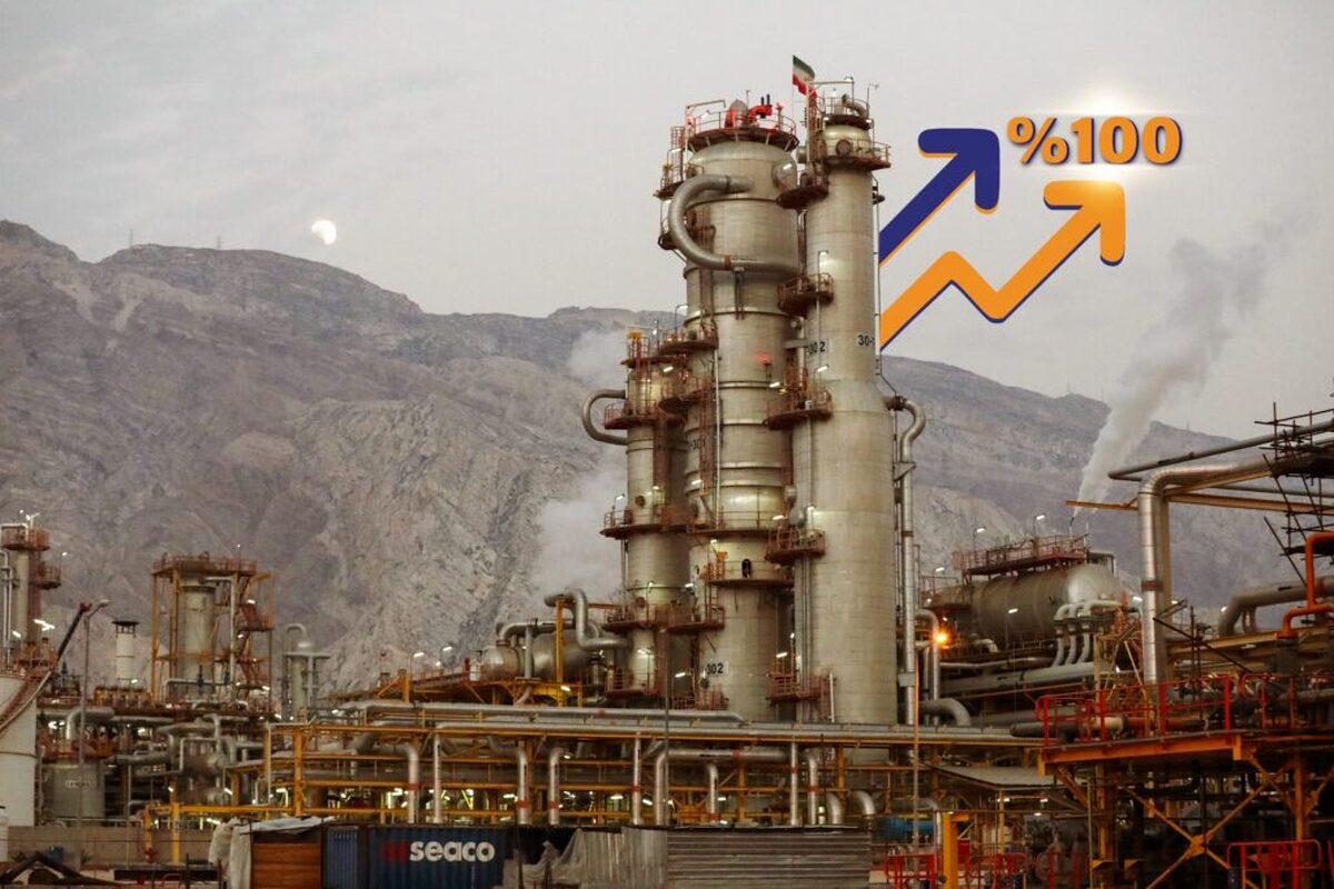 تولید آمونیاک پتروشیمی هنگام به ۱۰۰ درصد ظرفیت رسید