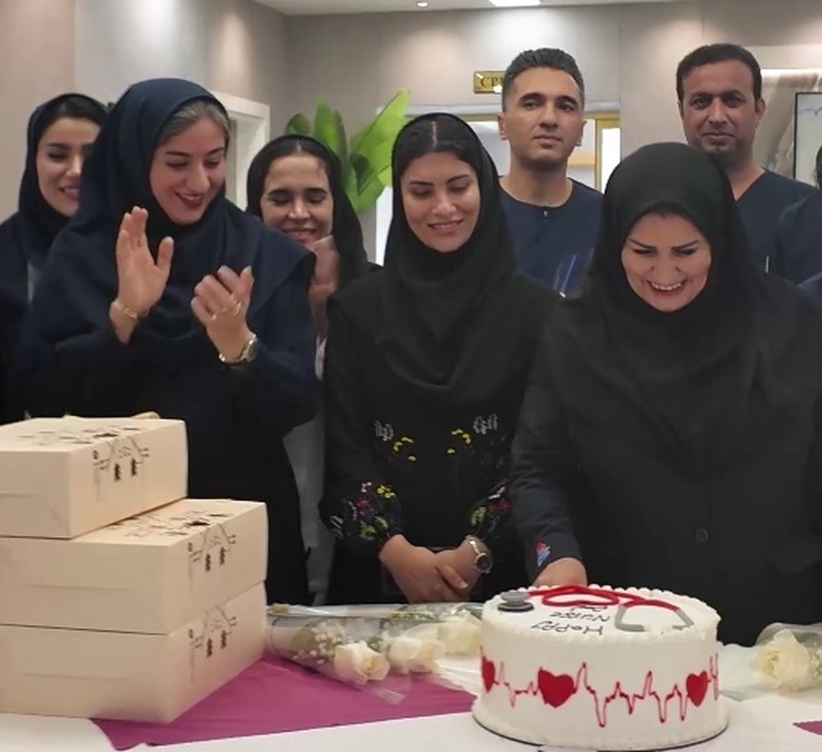 ویدیو / روز پرستار در مرکز فوریت‌های پزشکی پتروشیمی پردیس