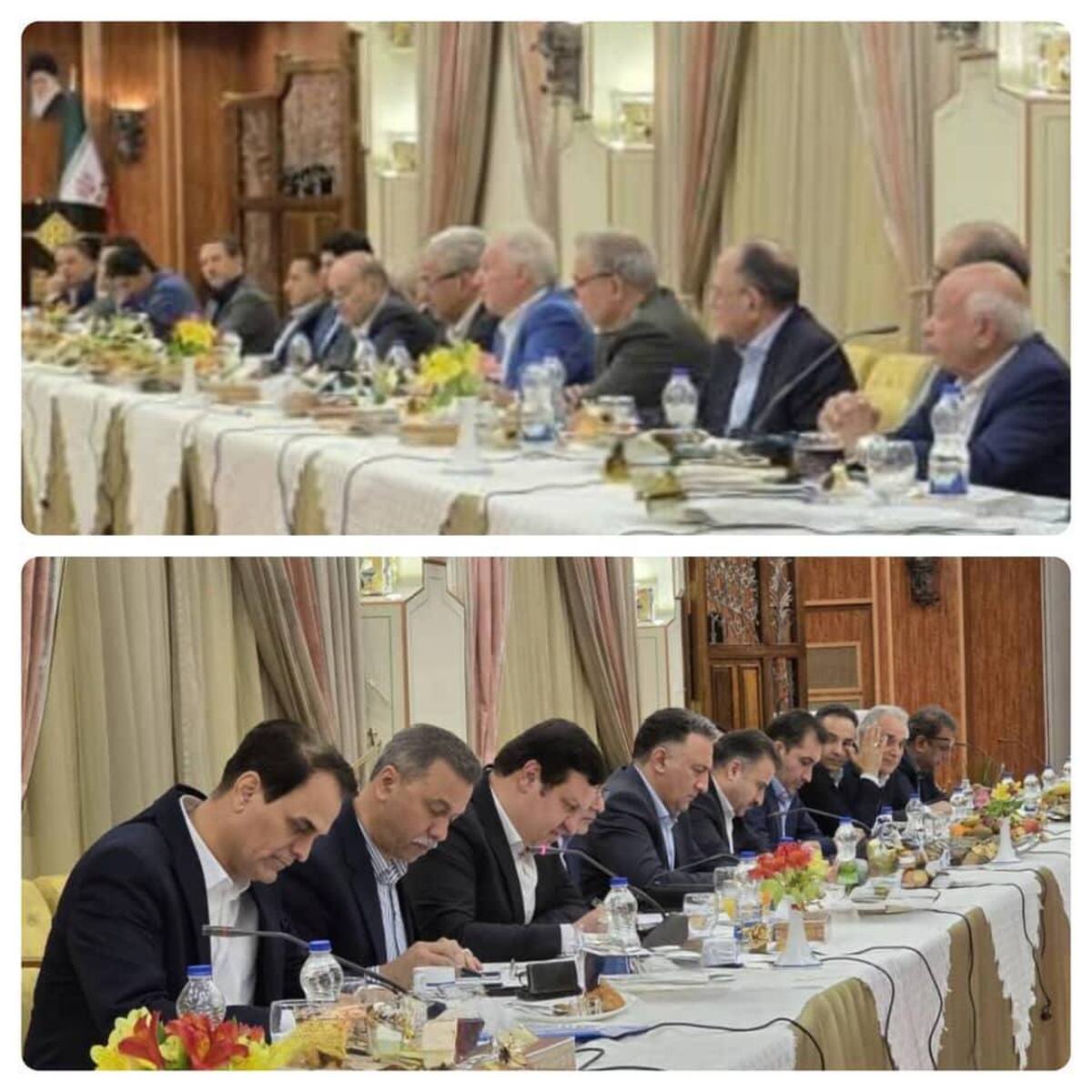 نشست مدیرعامل بانک ملت با فعالان اقتصادی و صنعتگران استان اصفهان