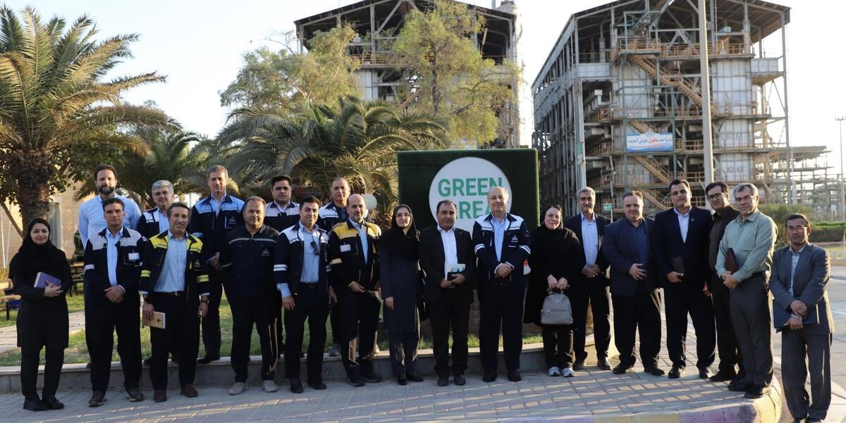 بازدید تیم ارزیابی صنعت سبز اداره‌کل حفاظت محیط‌زیست استان خوزستان از مجتمع پتروشیمی فن‌آوران