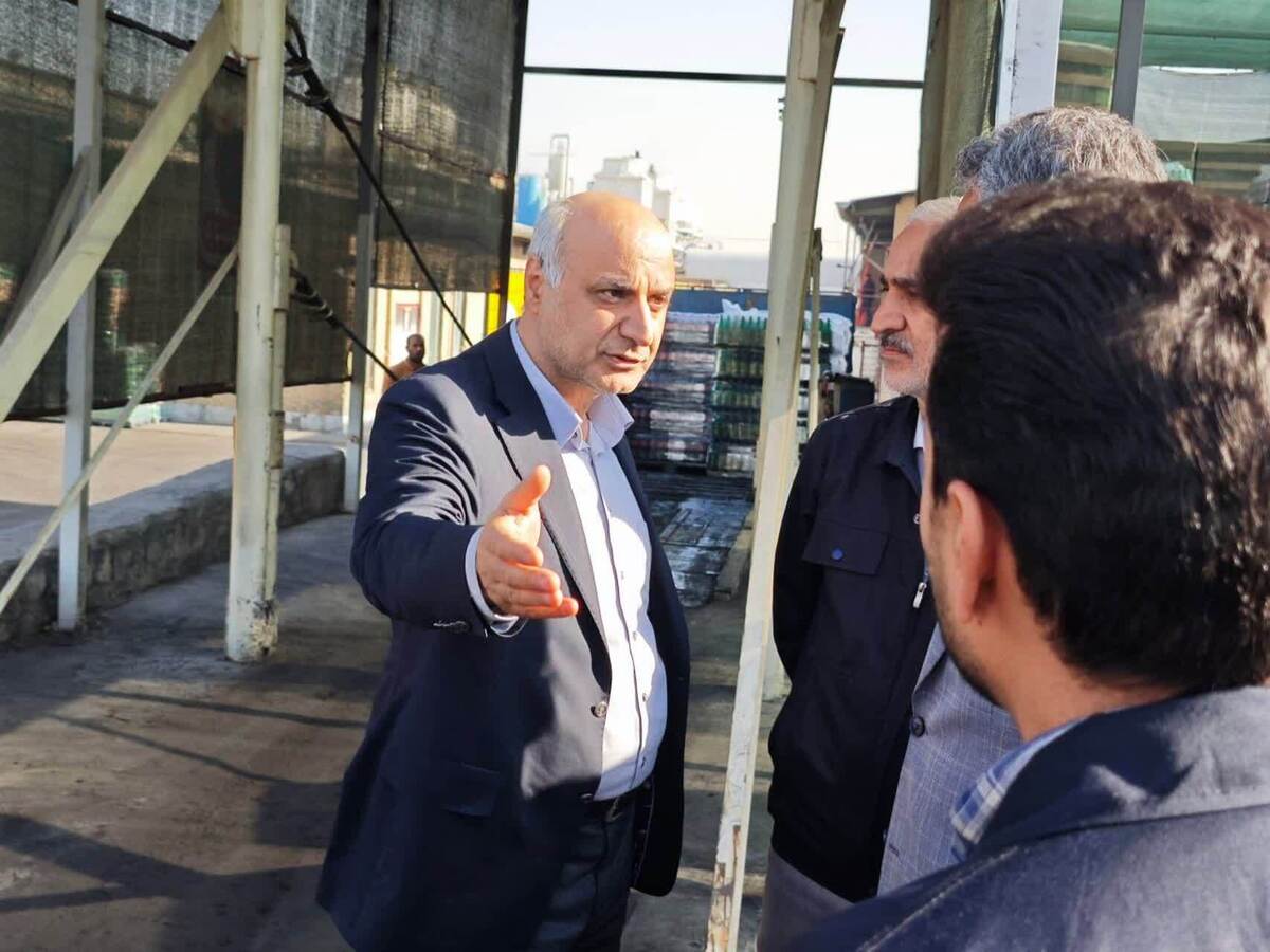 بازدید مدیرعامل شرکت زمزم ایران از کارخانه و شعبه فروش مشهد