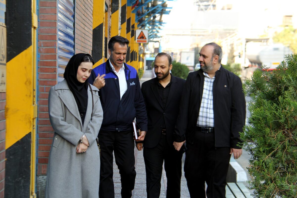 بازدید مشاور مدیرعامل هلدینگ بهشهر از شرکت پاکسان