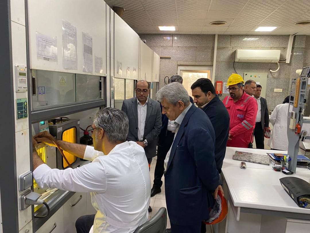بازدید مدیرعامل ایرانول از پالایشگاه روغن‌سازی آبادان و پایانه صادراتی بندر امام (ره)
