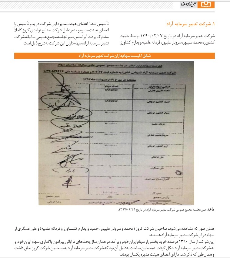 کروز؛ بزرگترین قطعه‌ساز خاورمیانه بدون صورت‌های مالی
