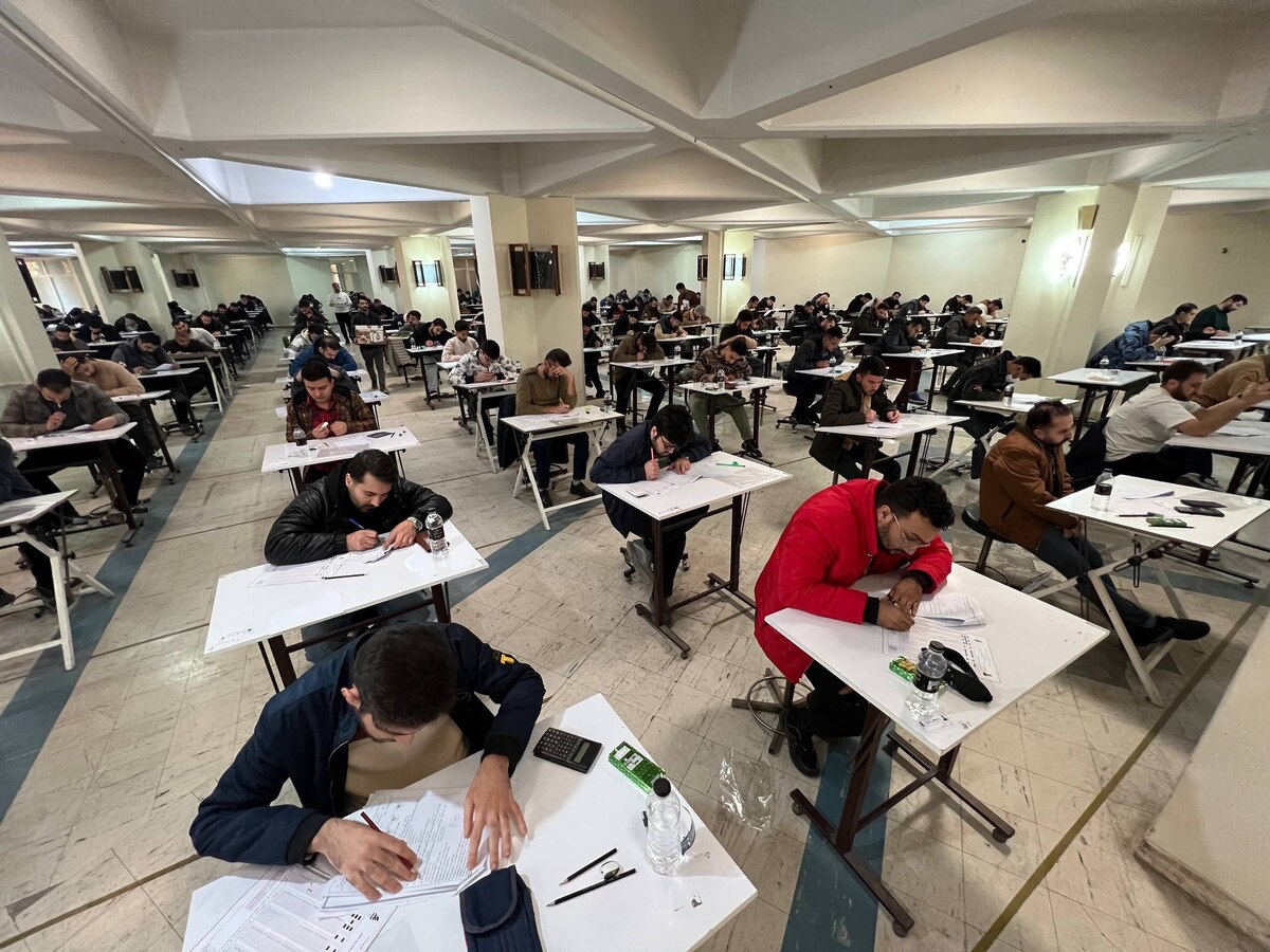 برگزاری آزمون استخدامی شرکت پتروشیمی تبریز / نظارت میدانی مدیرعامل بر روند برگزاری