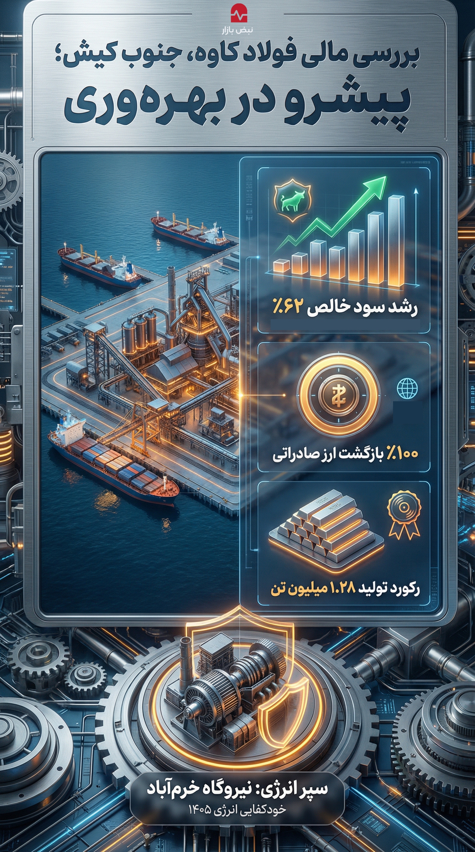 بررسی بازدهی در «کاوه»؛ وقتی انضباط مالی از مشکلات انرژی پیشی می‌گیرد