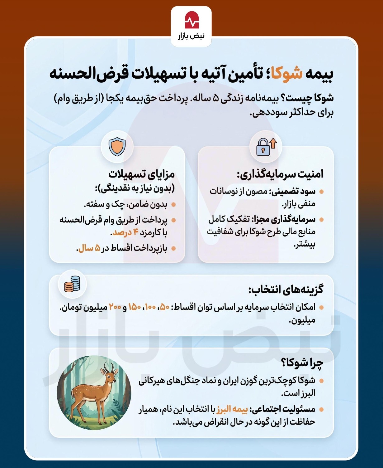طرح شوکا بیمه البرز ؛ تحولی در صنعت بیمه با تسهیلات قرض‌الحسنه ۵ ساله