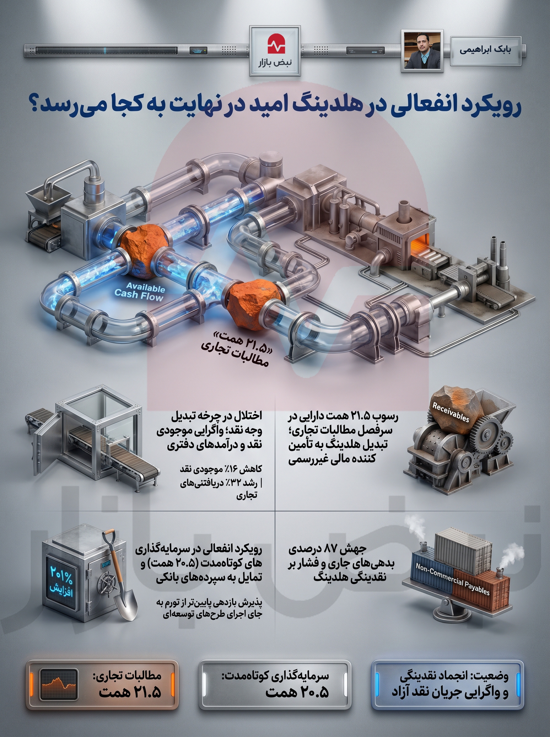 رویکرد انفعالی در هلدینگ امید در نهایت به کجا می‌رسد؟+اینفوگرافیک