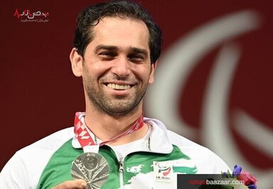 امیر جعفری مدال نقره وزنه برداری