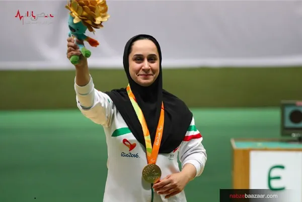 ساره جوانمردی مدال طلای تپانچه ده متر
