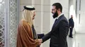عکس/ محمد جولانی میزبان آل ثانی در دمشق
