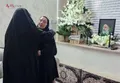 ضجه زنی خواهر شهید سید ابراهیم رئیسی در منزلش+عکس