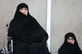 دختر امام خمینی در دیدار با رهبری + عکس