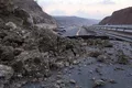 رانش زمین در جاده چالوس / مسافران نیایند!