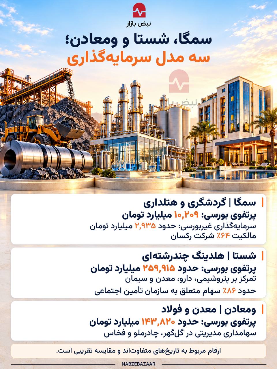 رقابت هلدینگهای سرمایهگذاری بر سر داراییها و کنترل مدیریتی + اینفوگرافی رقابت هلدینگهای سرمایهگذاری بر سر داراییها و کنترل مدیریتی + اینفوگرافی