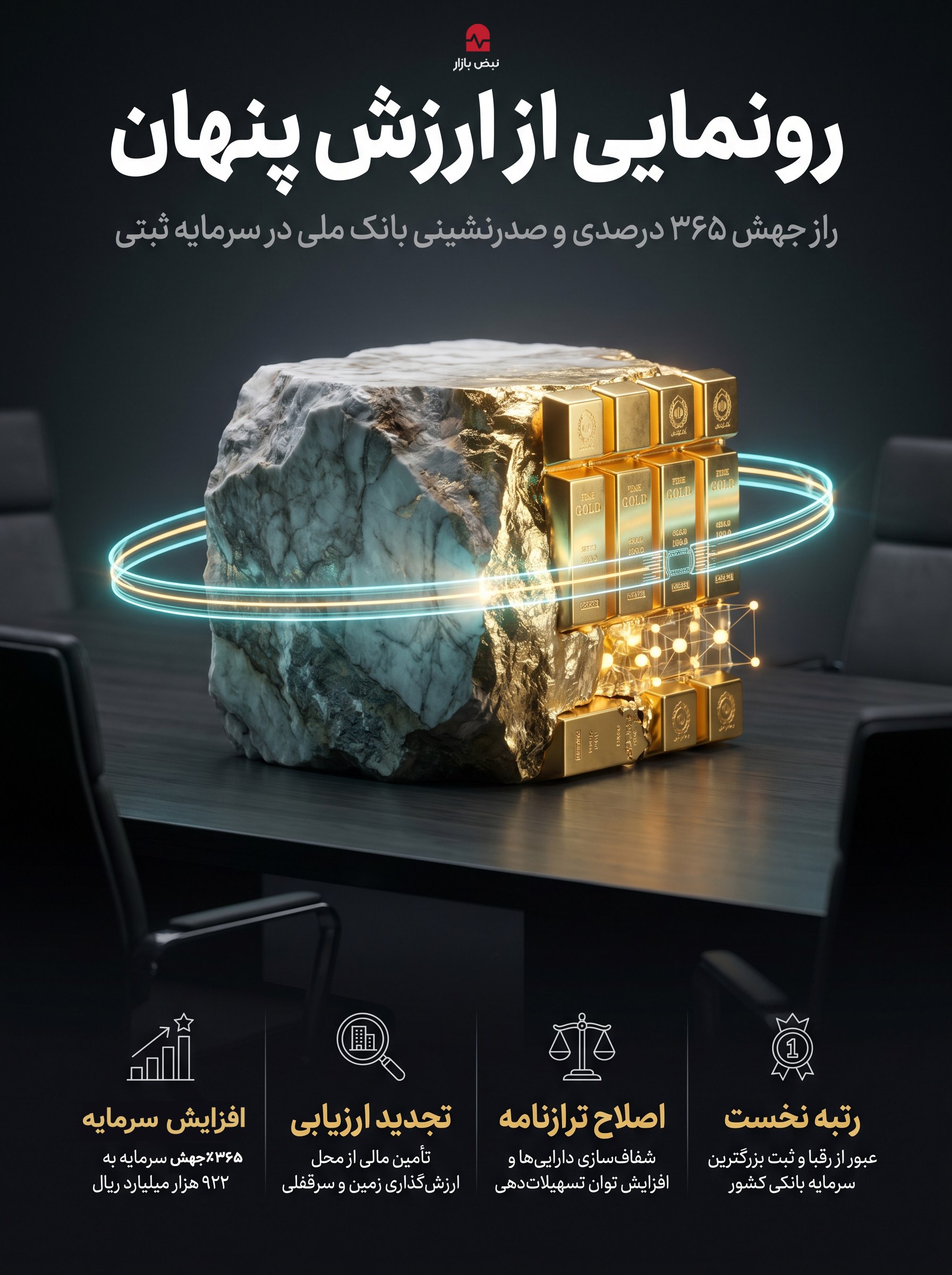 اینفوگرافیک/راز صدرنشینی بانک ملی در سرمایه ثبتی چیست؟ اینفوگرافیک/راز صدرنشینی بانک ملی در سرمایه ثبتی چیست؟