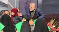 عکس/ حضور بازیگر مشهور در راهپیمایی ۲۲ بهمن