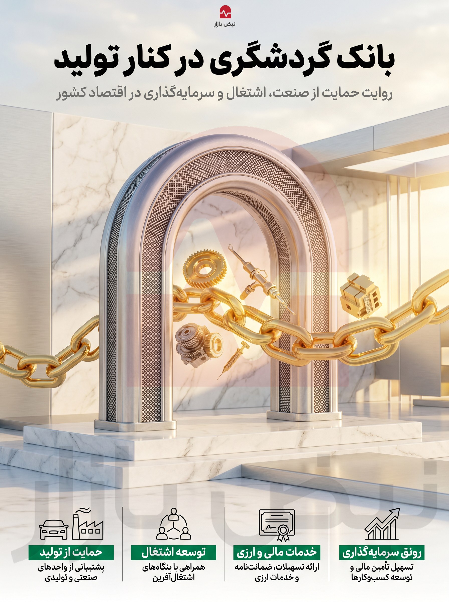 بانک گردشگری؛ همراه تولید، اشتغال و سرمایه‌گذاری در مسیر توسعه اقتصادی+اینفوگرافیک