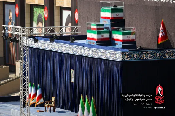 وداع با آقای شهید