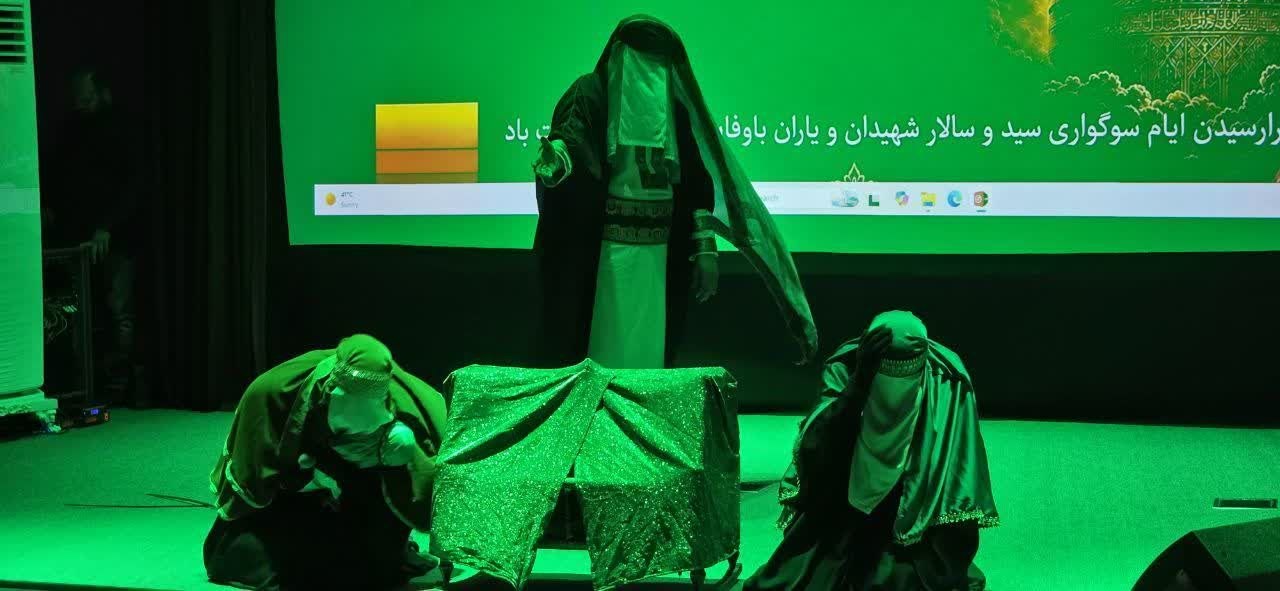 تجدید یاد کودکان شهید با پیوند مظلومیت کربلا و میناب در فولاد خوزستان