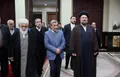 احمدی نژاد به حرم امام خمینی رفت + عکس