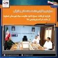 بازدید فرمانده بسیج ناحیه مقاومت سپاه شهرستان عسلویه از سایت شرکت پتروشیمی دنا